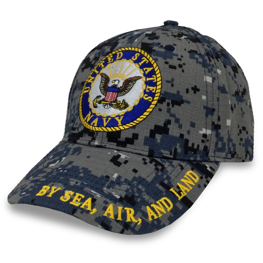 USN Logo Camo Hat