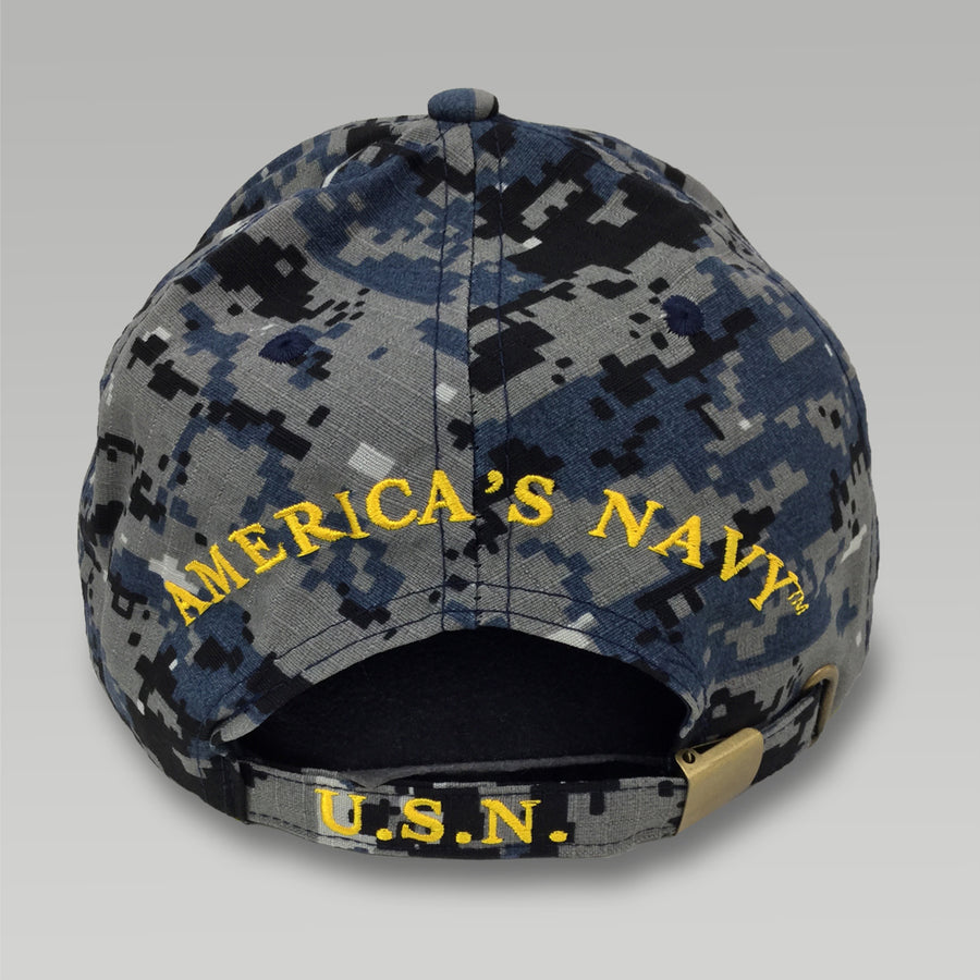 USN Logo Camo Hat