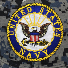 Load image into Gallery viewer, USN Logo Camo Hat