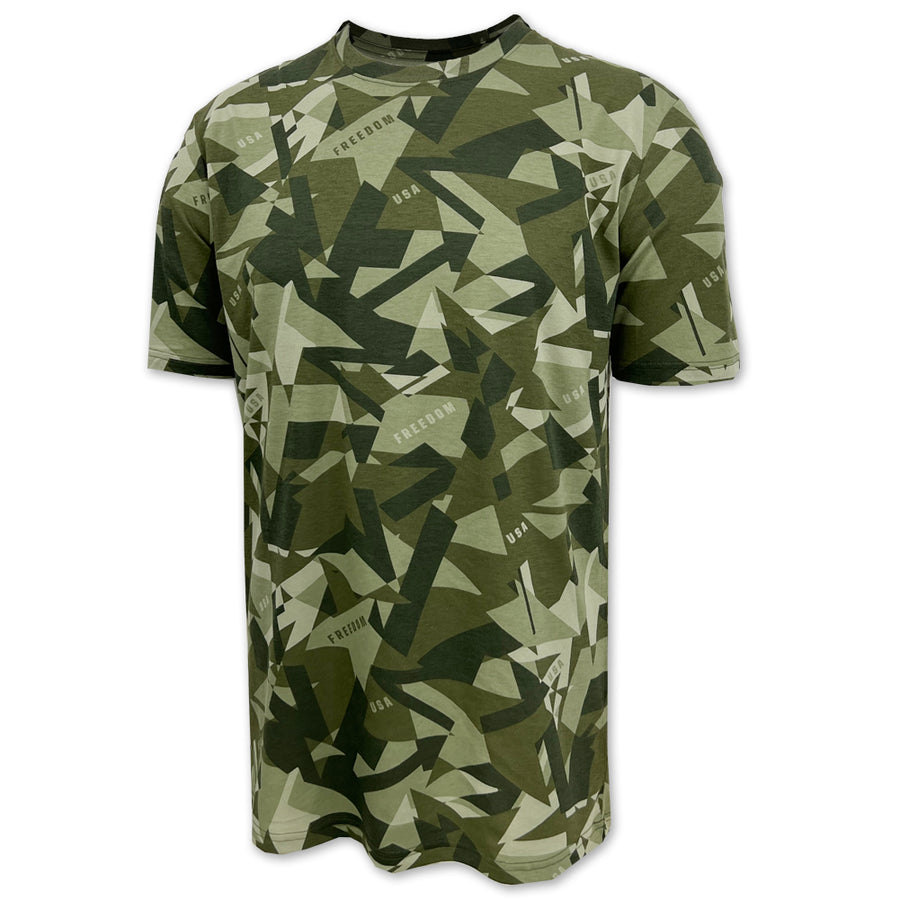 Navy Under Armour N* Performance Cotton T-Shirt (Camo)